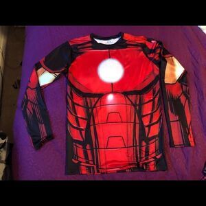 New Long sleeve Ironman  compression shirt